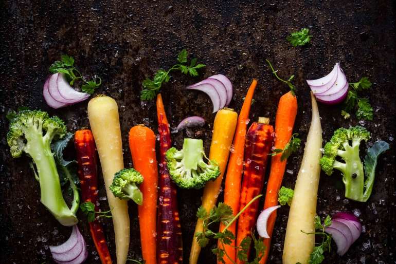 Carrot, Radish & Broccoli